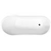 Besco Gloria vasca da bagno freestanding 160x68 cm ovale bicolore #WMMC-160GL