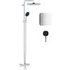 Grohe Vitalio Comfort set per vasca e doccia a parete con termostato con soffione StarLight Chrome 26984001