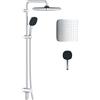 Grohe Vitalio Comfort set doccia a parete con soffione StarLight Chrome 26986001