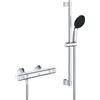 Grohe Precision Start rubinetto per doccia a parete con termostato StarLight Chrome 34597001