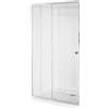 Besco Duo Slide porta doccia 110 cm scorrevole cromo lucida/vetro trasparente DDS-110