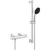 Grohe Precision Get rubinetto per doccia a parete con termostato StarLight Chrome 34856000
