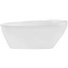 Besco Goya vasca da bagno freestanding 160x70 cm ovale bianco #WMD-160-GKB