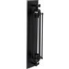 Abigali Retro lampada da parete 1x40 W nero KR-E27