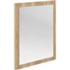 Sapho Nirox specchio 60x80 cm rettangolare legno NX608-2222