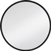 Dubiel Vitrum Ayo specchio 40x40 cm rotonda nero 5905241012780