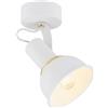 Argon Twist lampada da soffitto 1x7 W bianco-ottone 4899