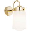 Argon Pasadena lampada da parete 1x15 W bianco-ottone 4717