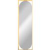 Styler Marbella specchio 37x132 cm ovale oro LU-12348
