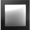 Styler Jyvaskyla specchio 60x60 cm quadrata nero LU-12325