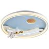 Zuma Line Focus plafoniera 1x42 W bianco-blu MX4020-1-DWD
