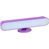 Rabalux Parker lampada da tavolo 1x3 W bianco-viola 76017