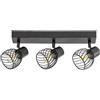 Rabalux Aberama lampada da soffitto 3x10 W nero 73003