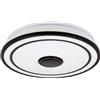 Rabalux Nikolaus plafoniera 1x24 W bianco-nero 71030