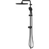 Grohe Vitalio Comfort set doccia a parete con soffione nero 266982431