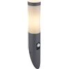 Globo Lighting Boston lampada da parete per esterni 1x30 W opale-antracite 3157AS