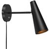 Markslöjd Peak lampada da parete 1x40 W nero 107898