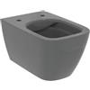 Ideal Standard I Life B vaso wc sospeso senza brida grigio lucida T461458