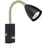 Markslöjd Ciro lampada da parete 1x7 W nero 106589