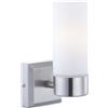 Globo Lighting Space lampada da parete 1x40 W opale-nichel 7815