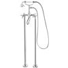 FDesign Lacrima rubinetto per vasca e doccia a terra cromo FD1-LRA-11F-11