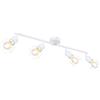 Globo Lighting Xara I lampada da soffitto 4x40 W bianco 54802W-4
