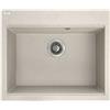 Laveo Tau lavello in granito 60x50 cm beige SBT4106