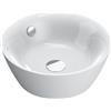 Catalano Velis lavabo 42x42 cm rotonda da appoggio bianco 0723420001