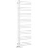 Aqualine Poseidon radiatore da bagno a scaletta 154x45 cm bianco PS415