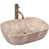 Rea Belinda lavabo 46.5x33.5 cm rettangolare da appoggio REA-U3323