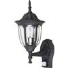 Rabalux Milano lampada da parete per esterni 1x60 W nero 7837