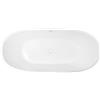 Oltens Set vasca da bagno freestanding Oltens Stora 12008000, copertura piletta Oltens 09002000