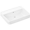 Hansgrohe Xanuia Q lavabo 65x48 cm rettangolare a parete bianco 60245450