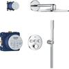 Grohe Precision Smartcontrol set doccia da incasso con termostato con soffione cromo 34874000