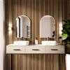 Baltica Design Tiny Border Pastille Cut specchio 60x180 cm bianco 5904107924663