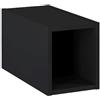 Oltens Vernal armadietto 20x45.8x23.6 cm laterale sospeso nero 60020300