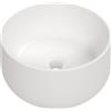 Deante Arnika lavabo 35.3x35.3 cm rotonda da appoggio bianco CGN_6U33