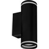 Goldlux Paris lampada da parete 2x10 W nero 324382