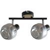 Rabalux Salazar lampada da soffitto 2x40 W fumé 5398