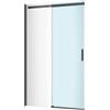 Excellent Rols porta doccia 100 cm scorrevole nero opaca/vetro trasparente KAEX.2612.1000.LP1/2.BL
