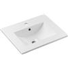 Comad Dance White lavabo 51x40 cm rettangolare da incasso bianco UM2050RBDANCE50DP
