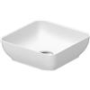 Duravit Sivida lavabo 30x30 cm quadrata da appoggio bianco 2660033200