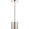Globo Lighting Polina lampada da tavolo 1x1.2 W bianco-nichel 21019N