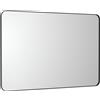 Roca Luna specchio 120x80 cm rettangolare nero A812416000