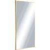 Excellent Kuadro specchio 100x50 cm rettangolare oro DOEX.KU100.050.GB