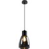 Candellux Moldo lampada sospesa 1x40 W nero-fumé 31-35080