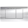 Geberit Twinline placca di comando per WC cromo lucido-cromo opaco 115.899.KH.1