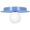 Kaja Robin lampada da soffitto 1x10 W bianco-blu K-5448