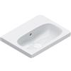 Catalano Alvea lavabo 45x35 cm rettangolare a parete-da mobile bianco 0620450001