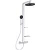 Ideal Standard Alu+ set doccia a parete con termostato con soffione cromo BD583SI